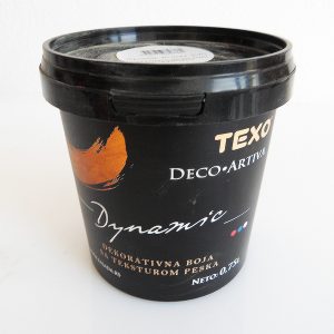 DYNAMIK-DEKORATIVNA BOJA ZA TEKSTUROM PESKA